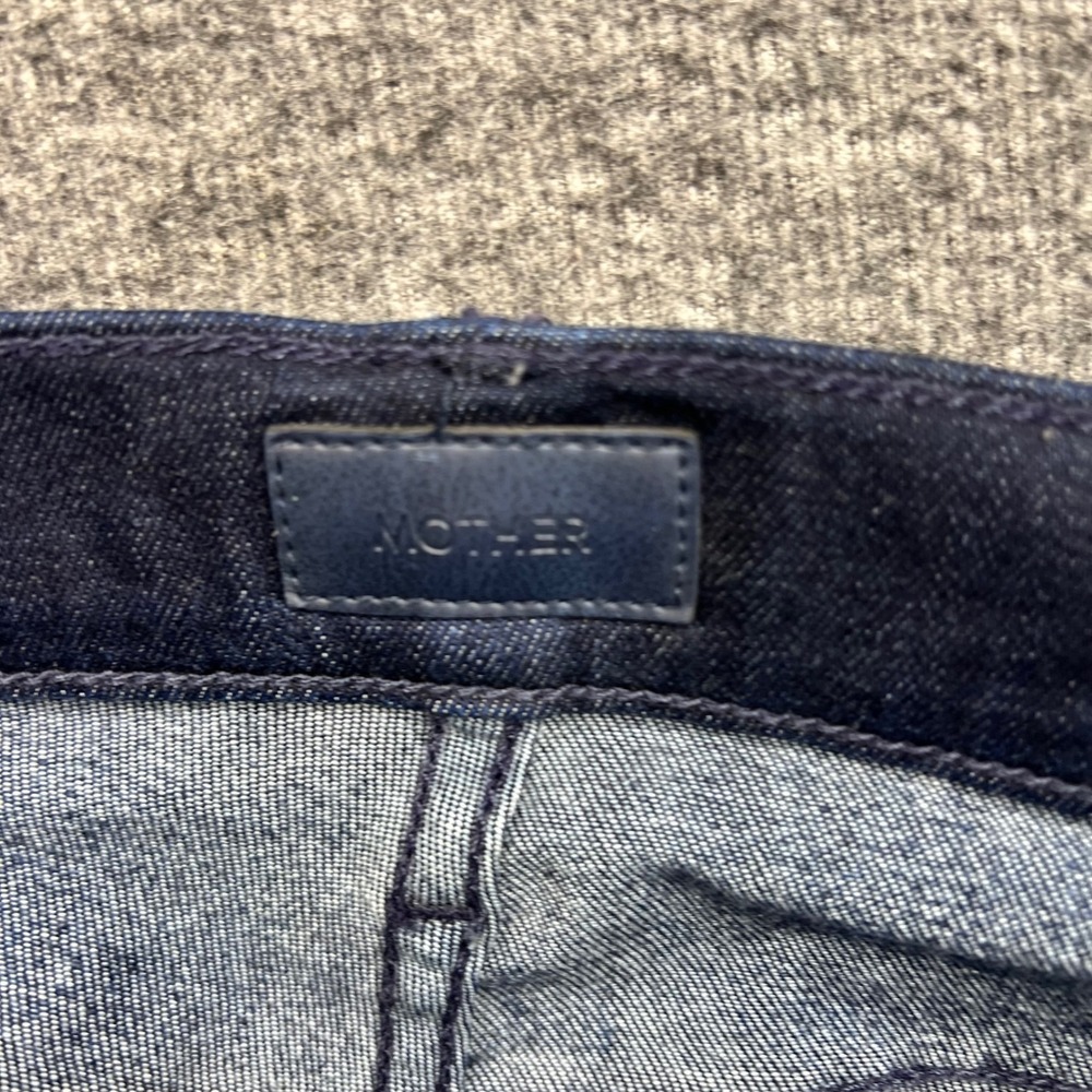Mother Jeans Womens 25 Blue  The Mid Rise Dazzler Ankle Now Or Never 1686-625 - Picture 11 of 16